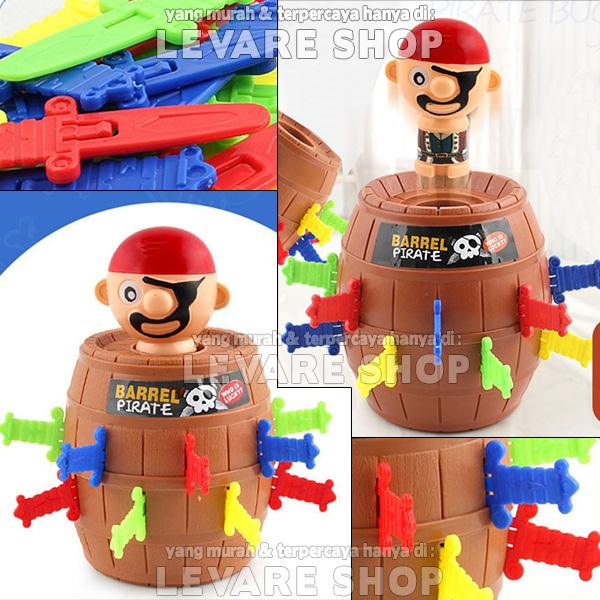 Gambar Pirate Barrel Roulette Game - Mainan Running Man Korea Kpop - A dari Levare Shop undefined Tokopedia