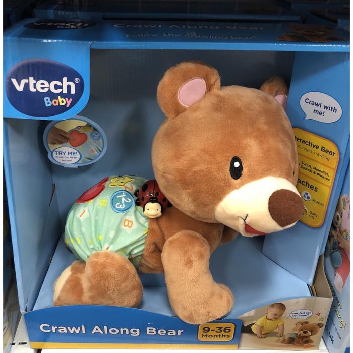 Vtech crawl along clearance bear