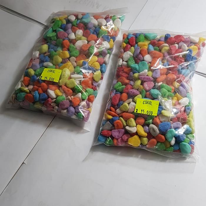 Jual Batu Coral Warna Warni Batu Warna Batu Hias Kota Makassar Cv Ary Gasebo Tokopedia
