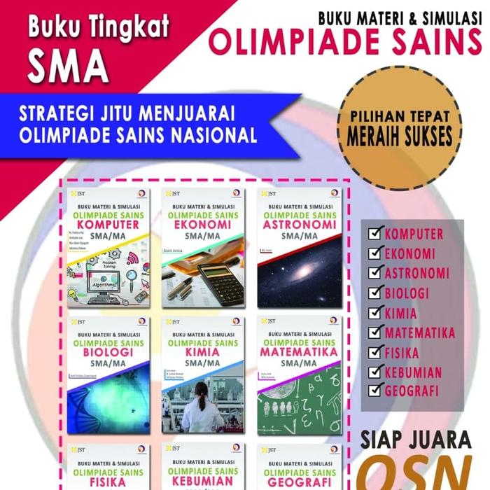 Jual Buku Materi Dan Simulasi Olimpiade Sains 9 Mapel Sma Ma Jakarta Timur Azrilbook Tokopedia