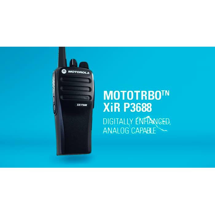 Gambar Motorola XiR P3688 HT UHF 403-470 Mhz Digital Analog XIR3688 dari IP-Trunk Online undefined Tokopedia