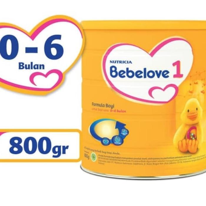 Gambar Nutricia Bebelove 1/800gr Susu formula bayi 0-6 bln dari Fira Alya undefined Tokopedia