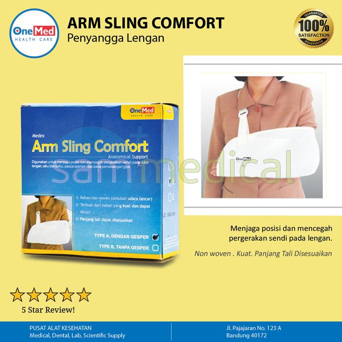 Gambar One Med Arm Sling / Penyangga Lengan - SIZE S dari SAM MEDICAL undefined Tokopedia