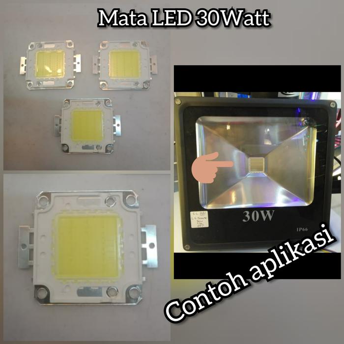 Gambar Part mata LED 30w 30 watt 30watt lampu taman tembak sorot Kap MTH dari Lentera Jaya Abadi undefined Tokopedia