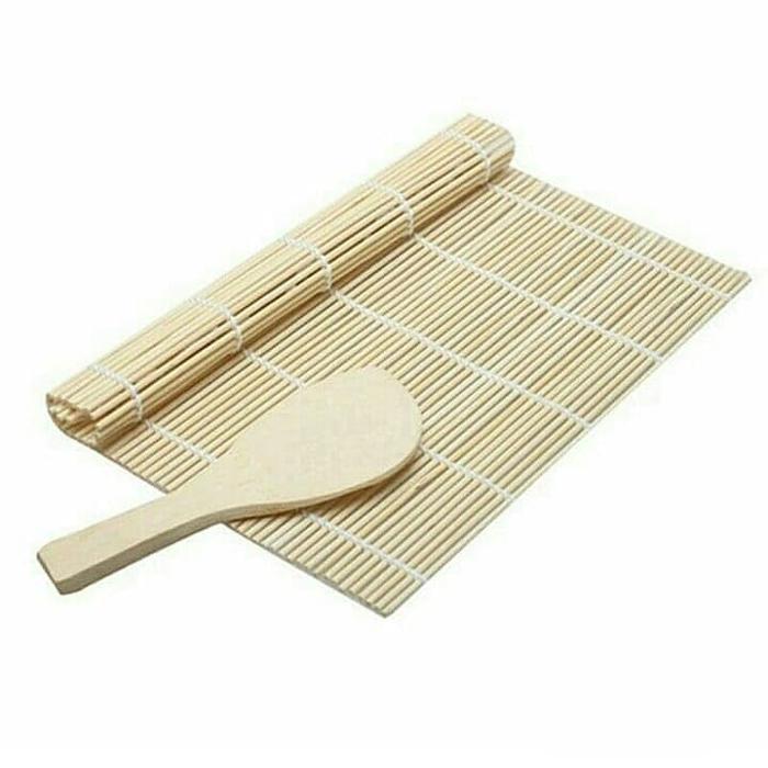 Gambar Tikar Sushi / Sushi Roller / Gulungan Sushi / Cetakan Sushi dari Nanauniquestore undefined Tokopedia