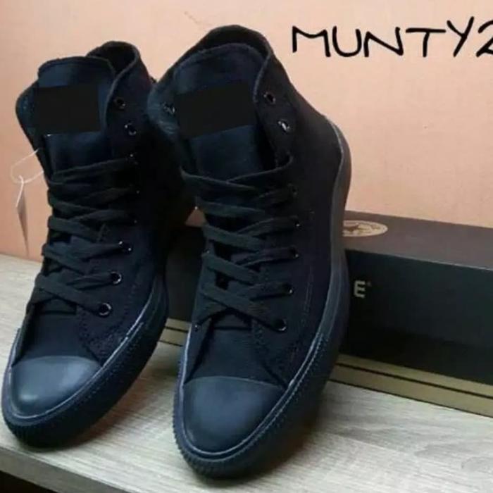 Jual TERMURAH Sepatu Converse AllStar Tinggi Hitam Grade Original