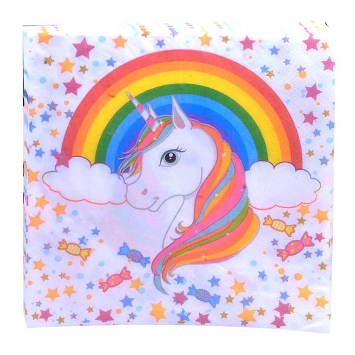 Jual Kertas Tisu Motif Print Kartun Unicorn Warna Pelangi Jakarta Barat Mymall1984 Tokopedia