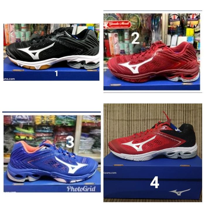 Gambar Sepatu Volly Mizuno Wave Lightning Z5 WLZ5 original - 4. tomato, 40 dari Orbin Shoes undefined Tokopedia