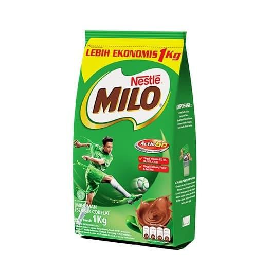 Gambar Milo Activ-Go Cokelat 1 Kg Pouch - 2020-2021 dari Little Avant undefined Tokopedia