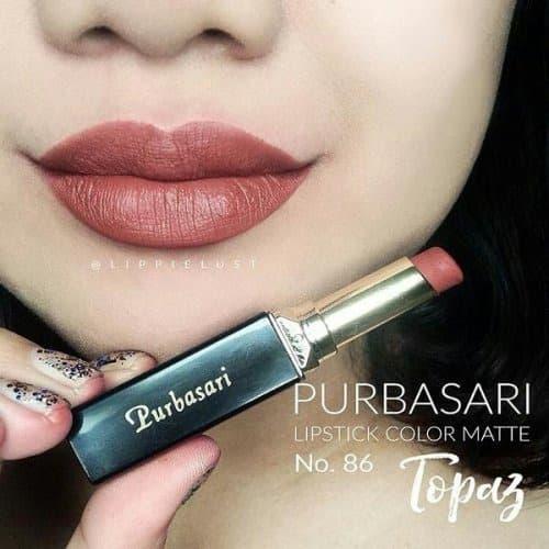 Jual Purbasari Lipstik Merah Bata Kab Sidoarjo Ziezieche Tokopedia Lipstik purbasari warna merah bata
