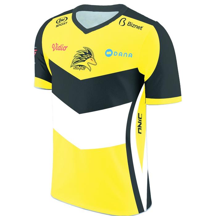Gambar Kaos Jersey ONIC Esport Baju Game Custom Dry Fit Full Print - L dari KAOS BOS JERSEY undefined Tokopedia