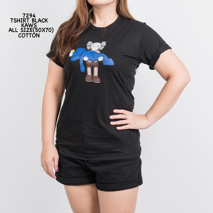 Gambar Freypv 7294 Tshirt Black Kaws dari freypv undefined Tokopedia