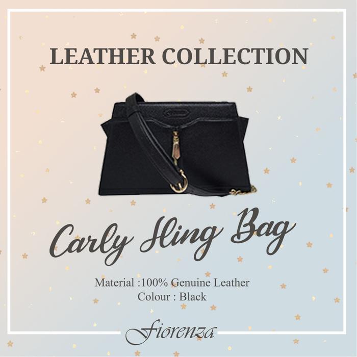 Gambar Tas wanita kulit asli Fiorenza FL 9292M - Hitam dari Fiorenza Bags undefined Tokopedia