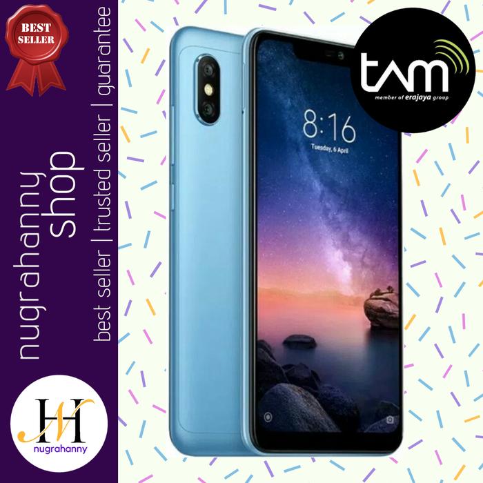 Gambar Xiaomi Redmi Note 6 Pro, RAM 4GB/64GB, Blue, Selfie Camera 20MP - Biru dari nugrahanny shop undefined Tokopedia