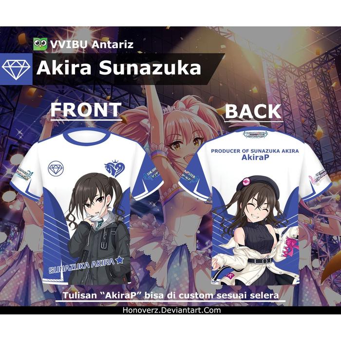 Gambar Kaos/Jersey Akira Sunazuka The Idolm@ster Cinderella Girls dari AntarizStore undefined Tokopedia