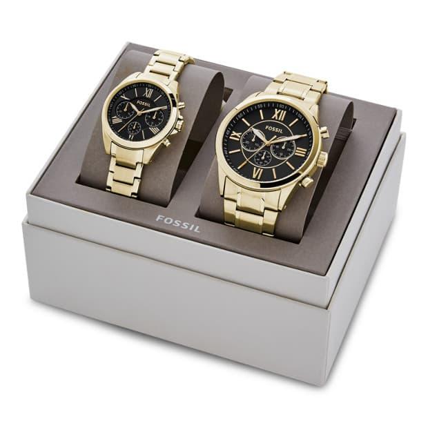 Jual JAM TANGAN FOSSIL COUPLE BQ2400 