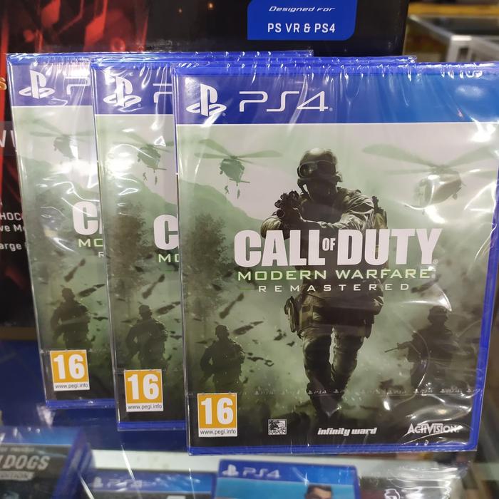 Gambar PS4 CALL OF DUTY MODERN WARFARE REMASTERED dari zeldagame undefined Tokopedia