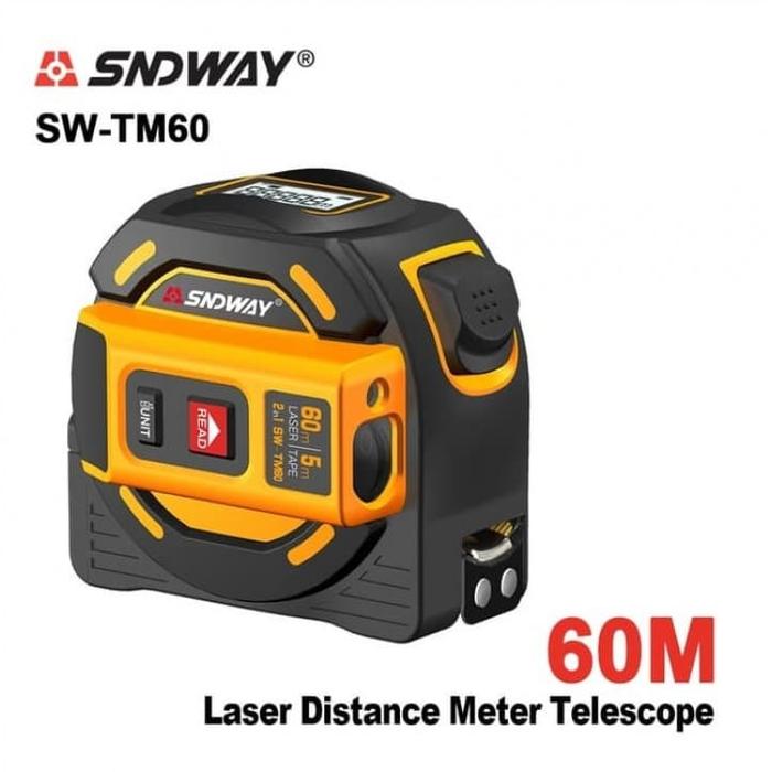 Gambar Alat Ukur Meteran Tape 5M Laser 60M SNDWAY dari Nadara Olshop 2016 undefined Tokopedia