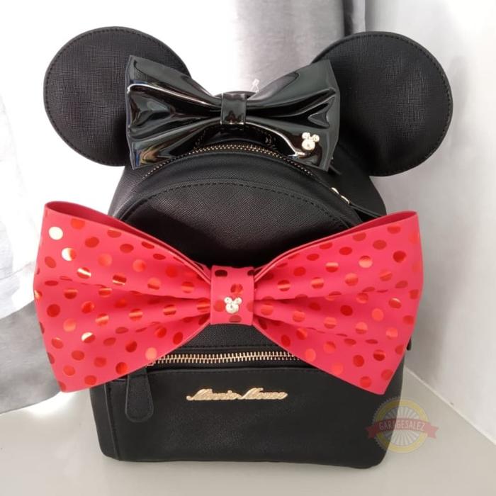 Gambar Tas Ransel Backpack Minnie Mouse Shanghai Disneystore dari garagesalez undefined Tokopedia