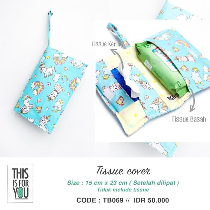 Gambar TISSUE COVER / TEMPAT TISSUE / TEMPAT TISU BASAH DAN KERING (TB069) dari THIS IS FOR YOU undefined Tokopedia