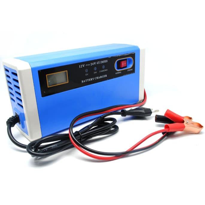 Gambar Cas Aki/accu/charger aki mobil motor 12- 24v 10a lcd PROMO!!! dari Mirza computer undefined Tokopedia