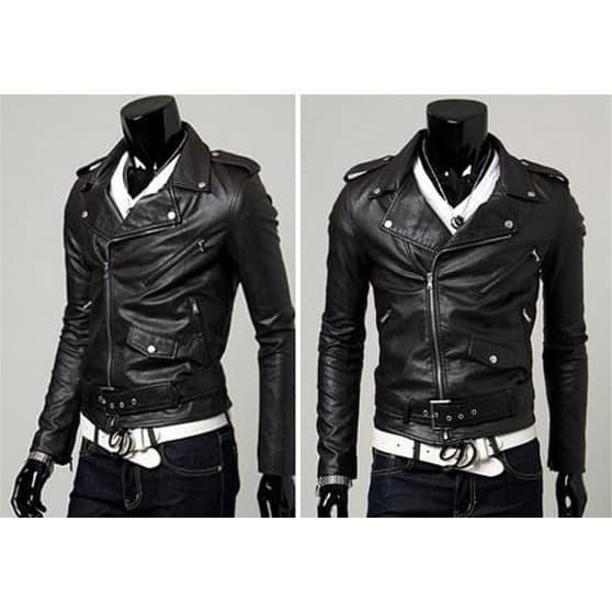 Gambar Jaket punk rock semi kulit ramones cangcuter grosir murah 03.20 - M dari AREA27 SHOP undefined Tokopedia