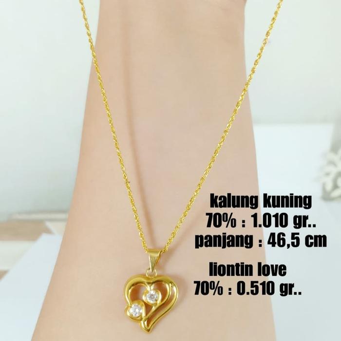 Jual Kalung \u0026 Liontin Emas / Mas Kuning 