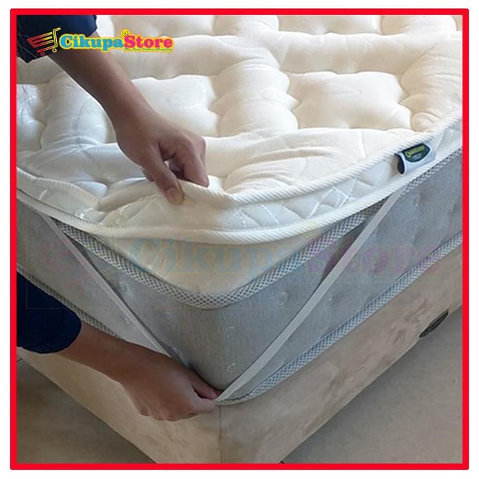 Gambar Alas Springbed / Topper Quantum 100x200 / Pelapis Kasur Matras Cover dari Cikupa Store undefined Tokopedia