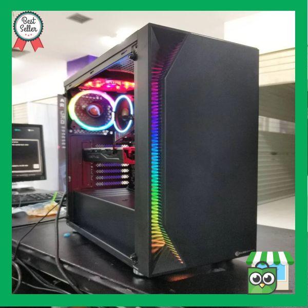 Jual Pc gaming ryzen 2200G plus asus cerberus 1050ti 4GB DDR5 OC