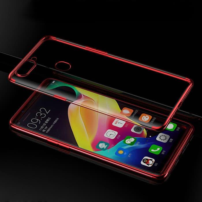 Gambar Luxury Crystal Clear Oppo F9 F11 Pro Ultra Thin Soft Case - Merah, Oppo F9 dari Peito ID undefined Tokopedia