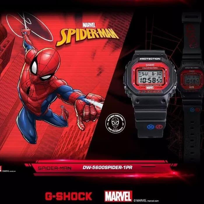Jual Jam Tangan Casio G-Shock DW-5600SPIDER-1PR Marvel Spiderman 5600 OriBM  - Kota Surabaya - INDO TIMELESS | Tokopedia