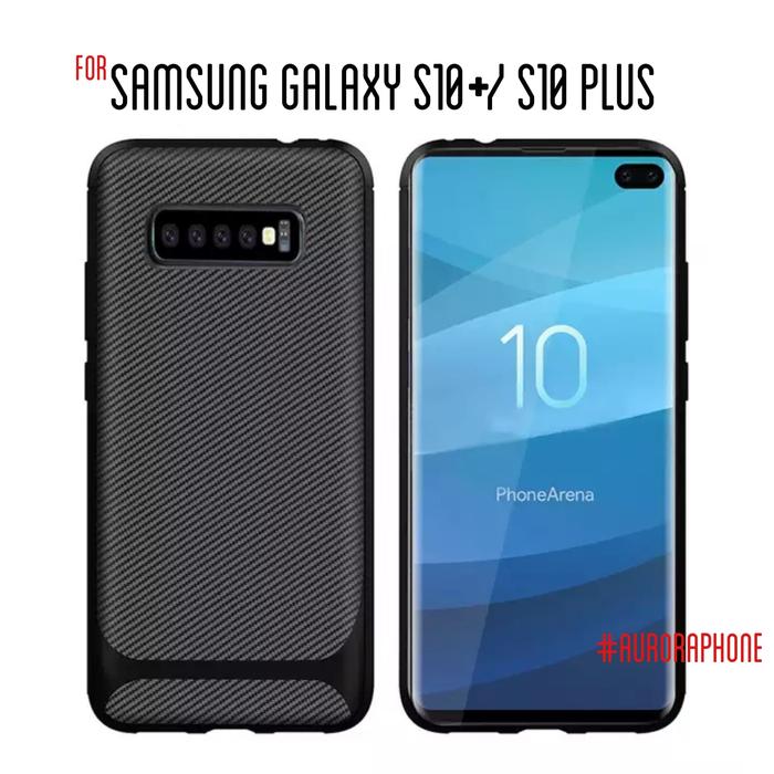 Jual Samsung Galaxy S10+ S10 Plus Soft Case Dual Layer Rugged