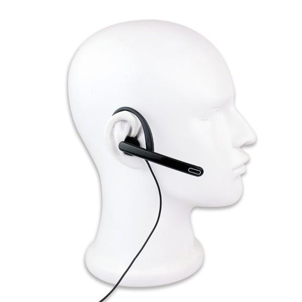 Pin Ear Earpiece Microphone PTT Headset 