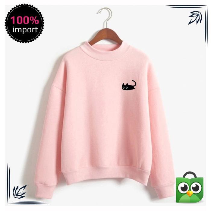 Jual Terlaris Sweater Kaos Wanita Lengan Panjang Model Korea Motif Bordir Jakarta Pusat Bodysuits Store Tokopedia