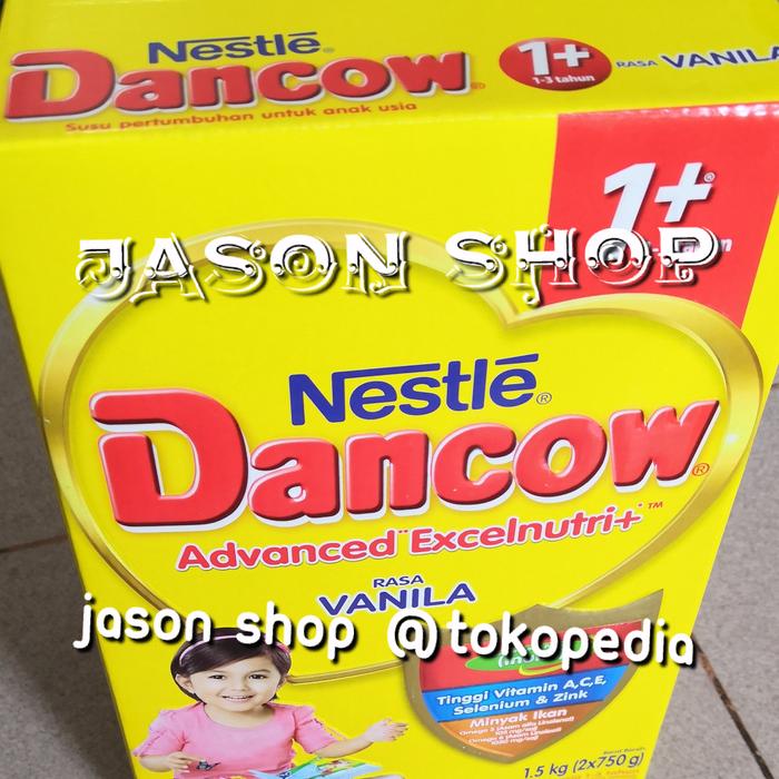 Gambar Susu Dancow 1+ (1-3 tahun) 1.5kg/Dancow 1+ (1-3 tahun) 1500 gram dari Jason Kids n' Baby Shop undefined Tokopedia