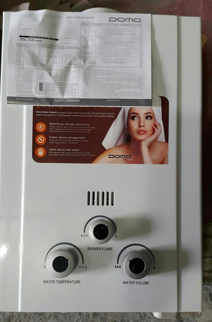 Jual water heater gas domo DA 1006 model paloma, service center modena -  Jakarta Selatan - Saputro Store 2019 | Tokopedia