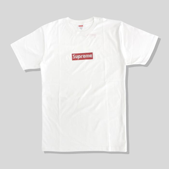 Supreme swarovski box logo Tee(S)