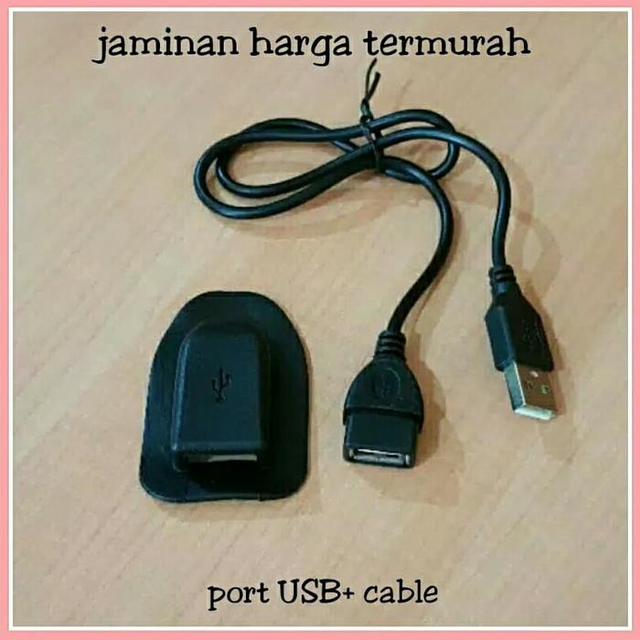 Gambar PORT USB+KABEL 30CM / KABEL EXTENSION UNTUK TAS ANTI MALING dari mystore25 undefined Tokopedia