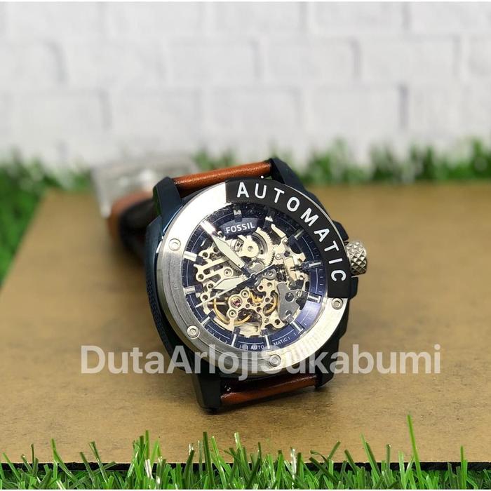 Jual Jam Tangan Pria Fossil ME3155 Automatic Leather Strap Kota - Main Image