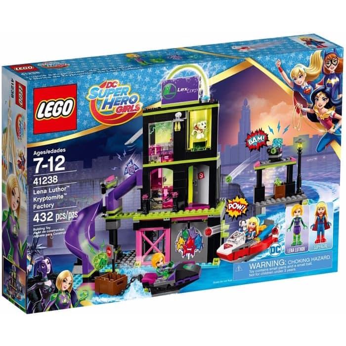 Gambar LEGO 41238 DC Super Heroes Girls Lena Luthor Kryptomite Factory dari Toyz Project undefined Tokopedia