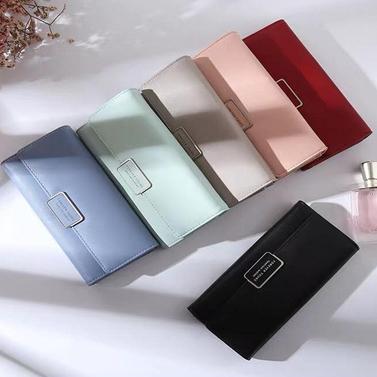 Gambar DOMPET WANITA FOREVER YOUNG 107 Panjang Dompet Wanita kulit Lipat - Merah dari Gosir Shop undefined Tokopedia