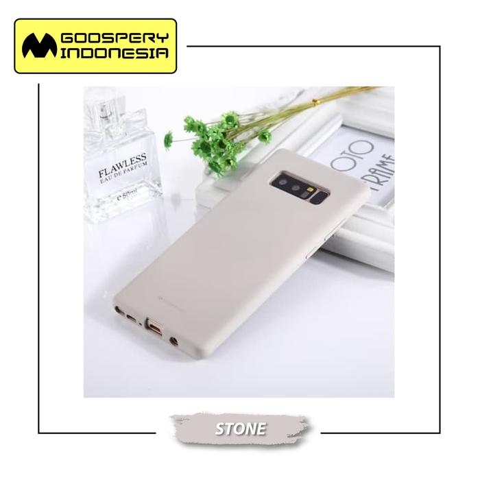 Gambar GOOSPERY Samsung Galaxy A8 Plus 2018 Soft Feeling Jelly Case - Stone dari Goospery Indonesia undefined Tokopedia