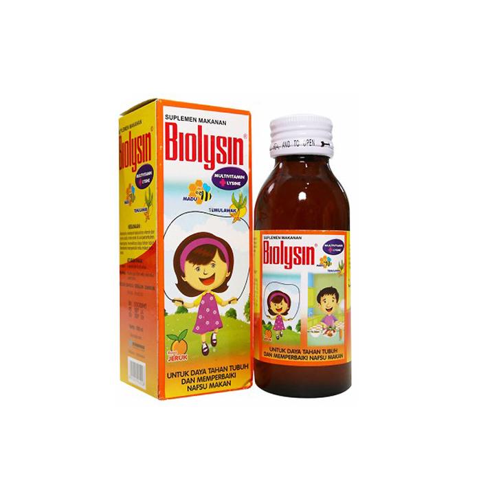 Gambar Biolysin Syrup 100ml dari Apotik Century undefined Tokopedia
