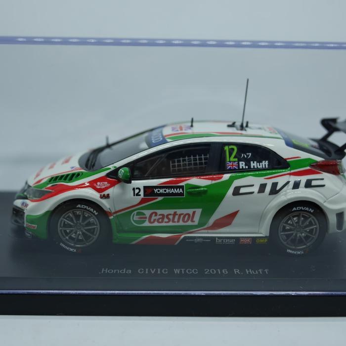 EBBRO 1/43 Honda CIVIC WTCC 2016 道上龍 Ebbro 1/43 Honda CIVIC WTCC 2016 R.Michigami #1 | eBay