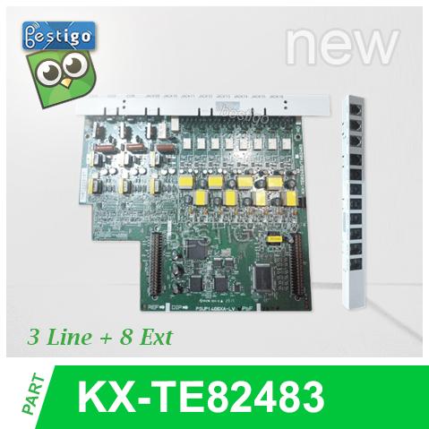 Jual Expand Card KX-TE82483 3 Line 8 Extension Telepon Pabx 