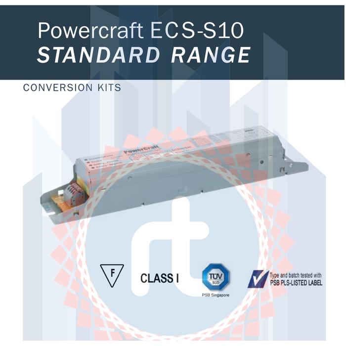 Gambar Powercraft ECS-S 10-26/240/9.6/1.6/120M | Emergency Conversion Kit CFL dari Rekayasa Tehnik Official Store undefined Tokopedia