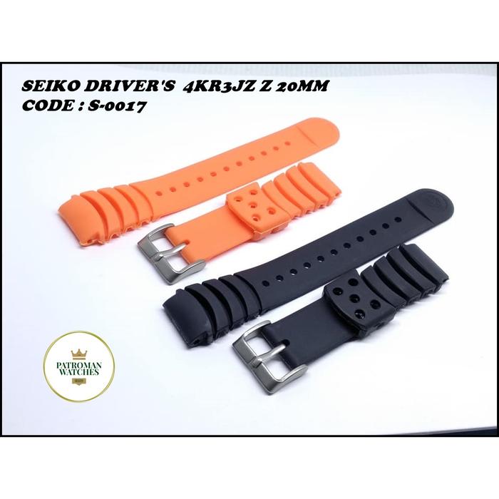 Jual STRAP TALI JAM SEIKO DRIVER 4KR3JZ Z 20 MM KUAT AWET DAN TAHAN LAMA Kab. Bekasi Patroman Id Tokopedia