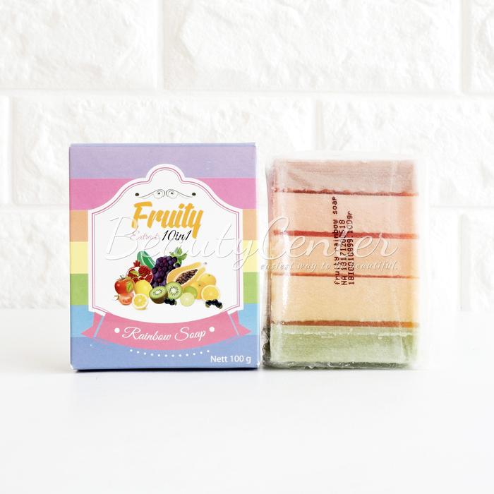 Gambar Sabun Fruity 10in1 / Fruitamin BPOM / Rainbow Soap dari Beauty-Center undefined Tokopedia