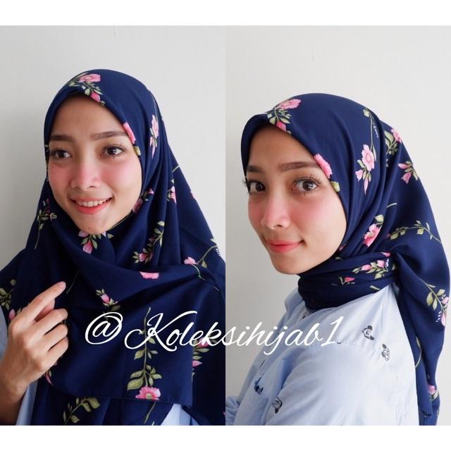 Gambar GROSIR JILBAB SEGI EMPAT MAXMARA KUALITAS PREMIUM - RAISA NAVY dari SAMSUNG GALERINDO undefined Tokopedia