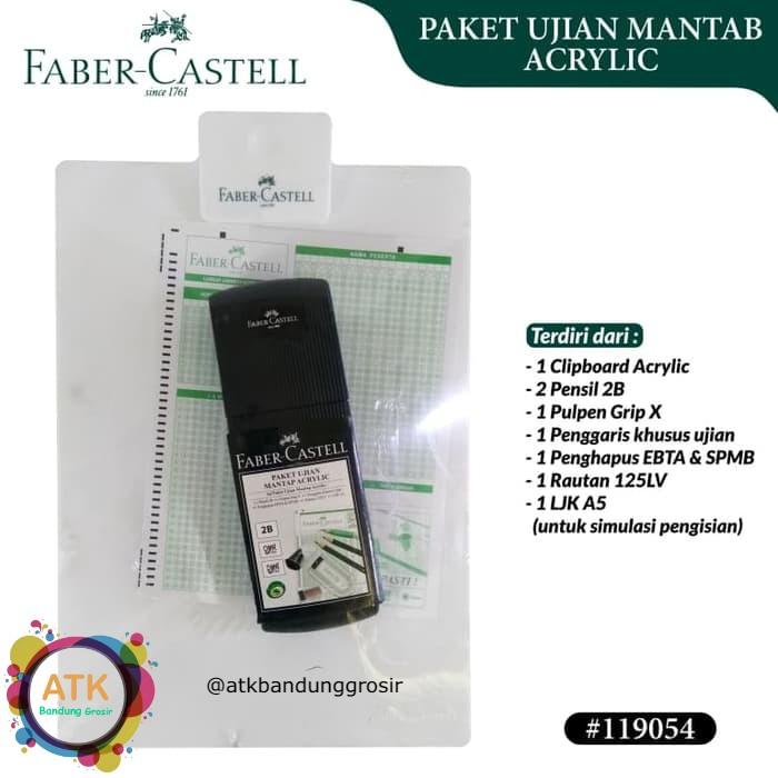 Gambar Paket Ujian Faber Castell Exam Set Acrylic EBTA SPMB Paket Alat Tulis dari Atk bandung grosir undefined Tokopedia